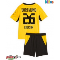 Camiseta Borussia Dortmund Julian Ryerson #26 Primera Equipación para niños 2026-27 manga corta (+ pantalones cortos)